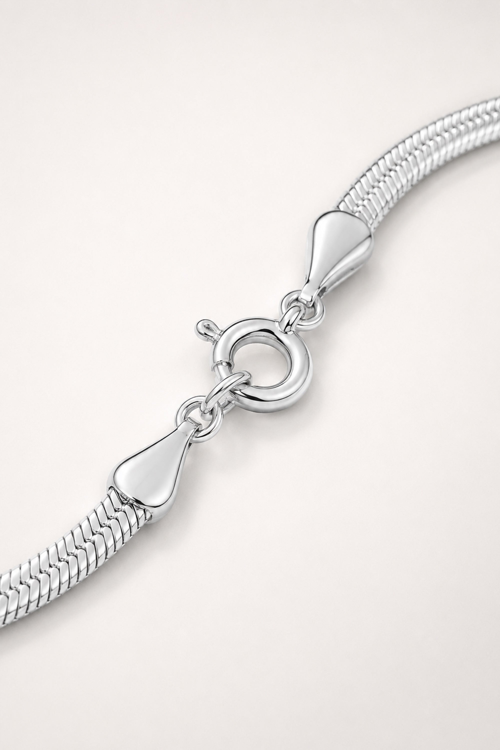 Herringbone Bracelet Silver