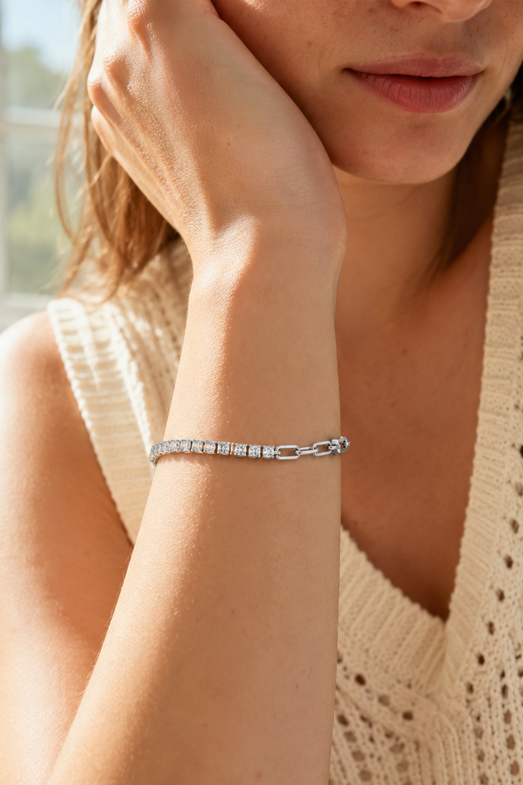 Dual Form Bracelet Silver