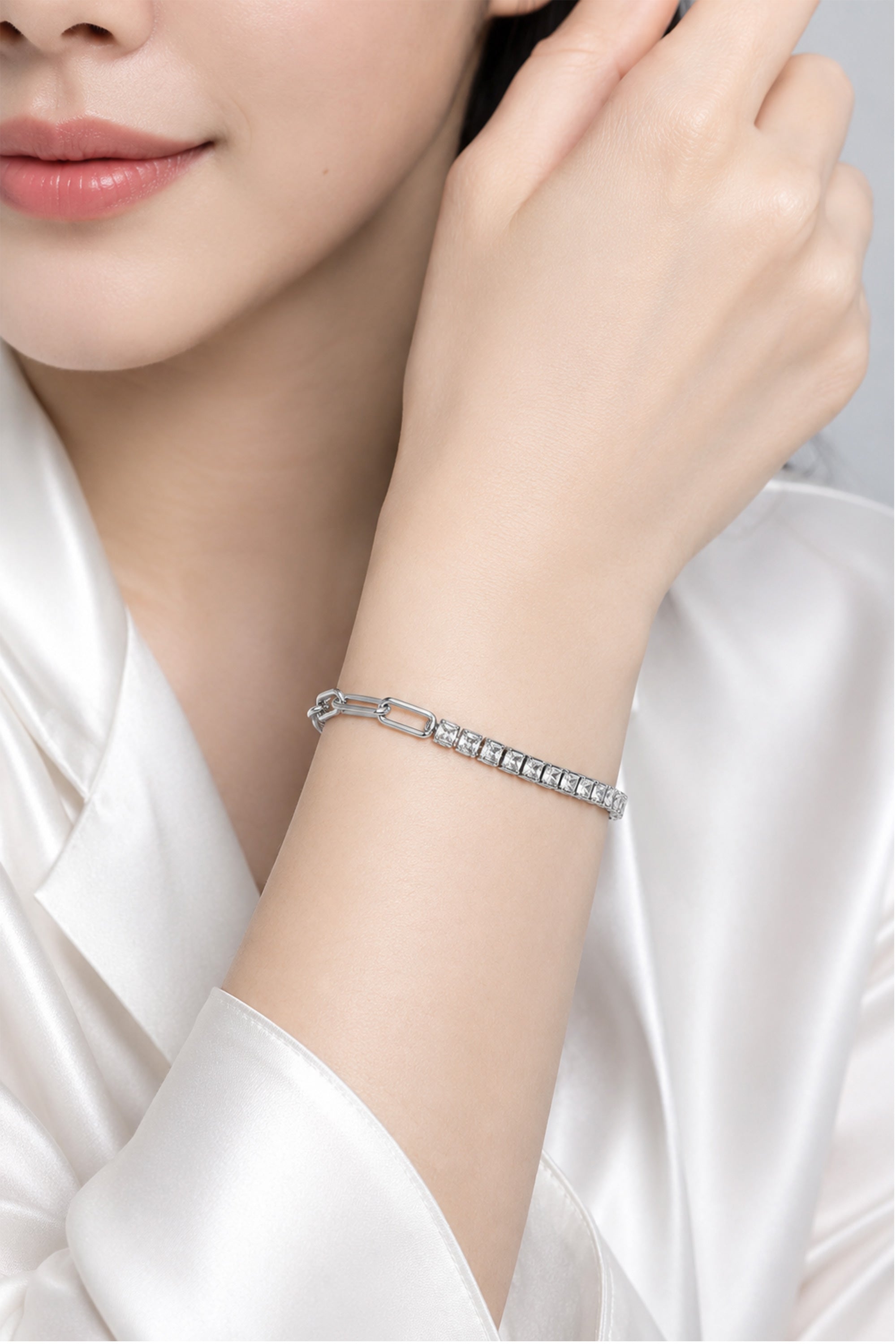 Dual Form Bracelet Silver