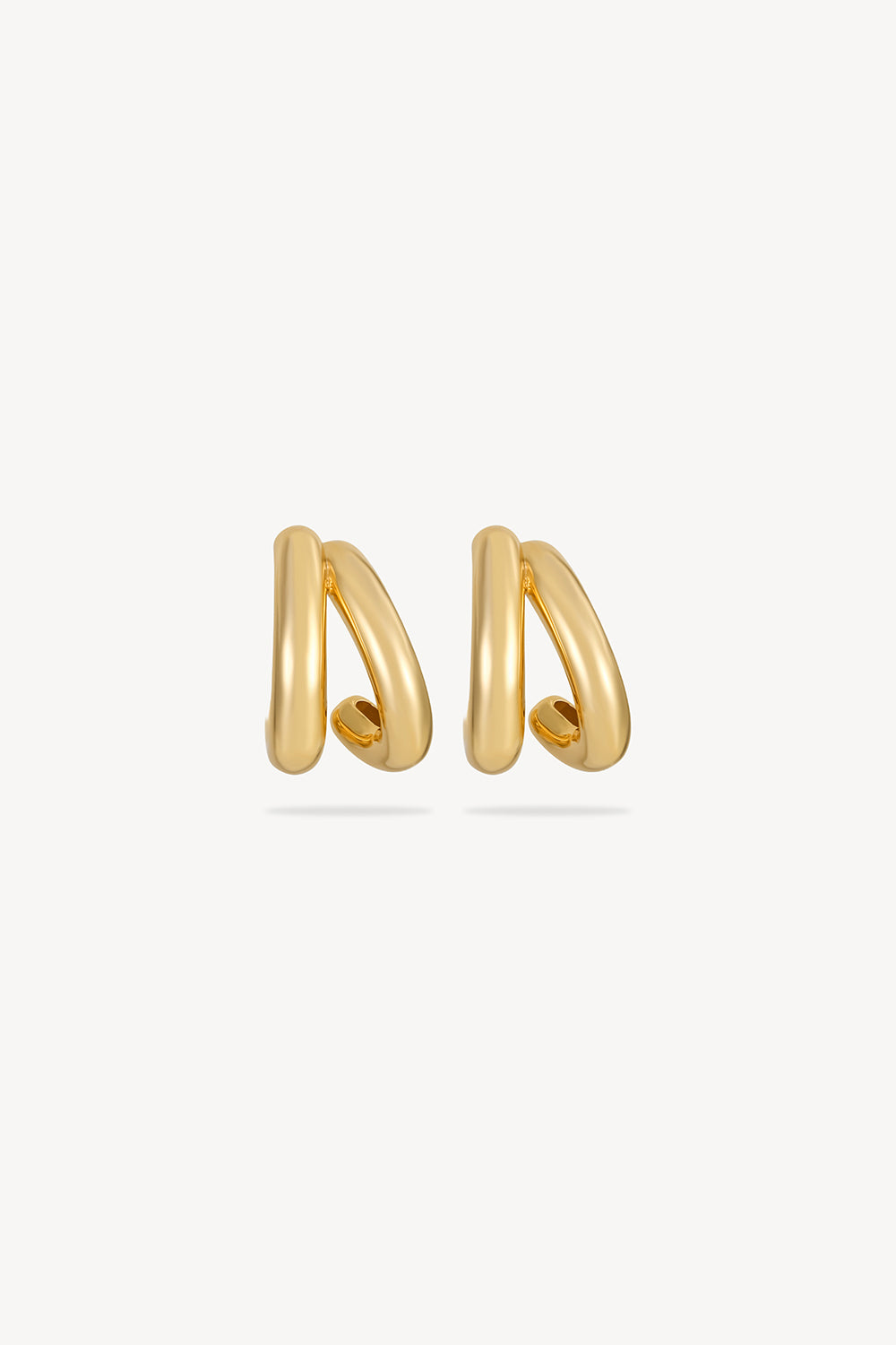 Double C Hoops Gold
