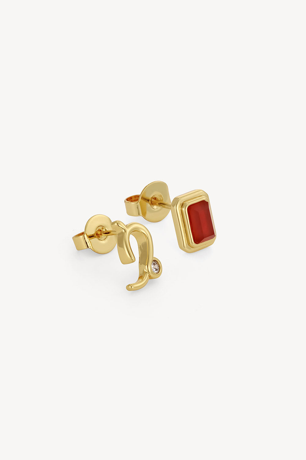 Capricorn Studs Gold
