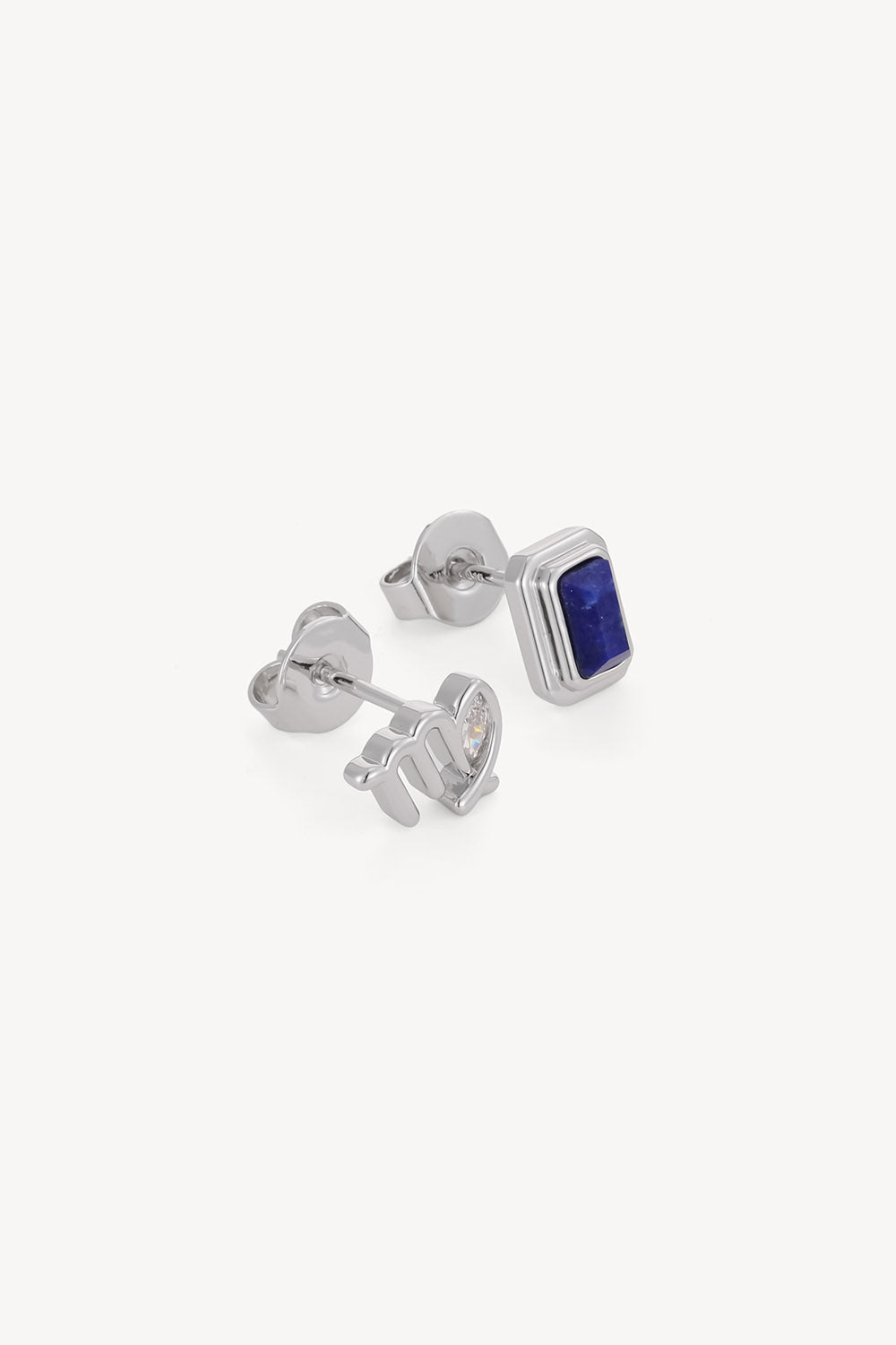 Virgo Studs Silver