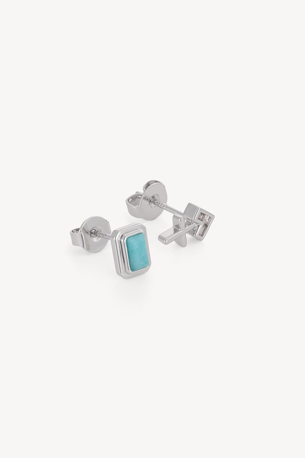 Sagittarius Studs Silver