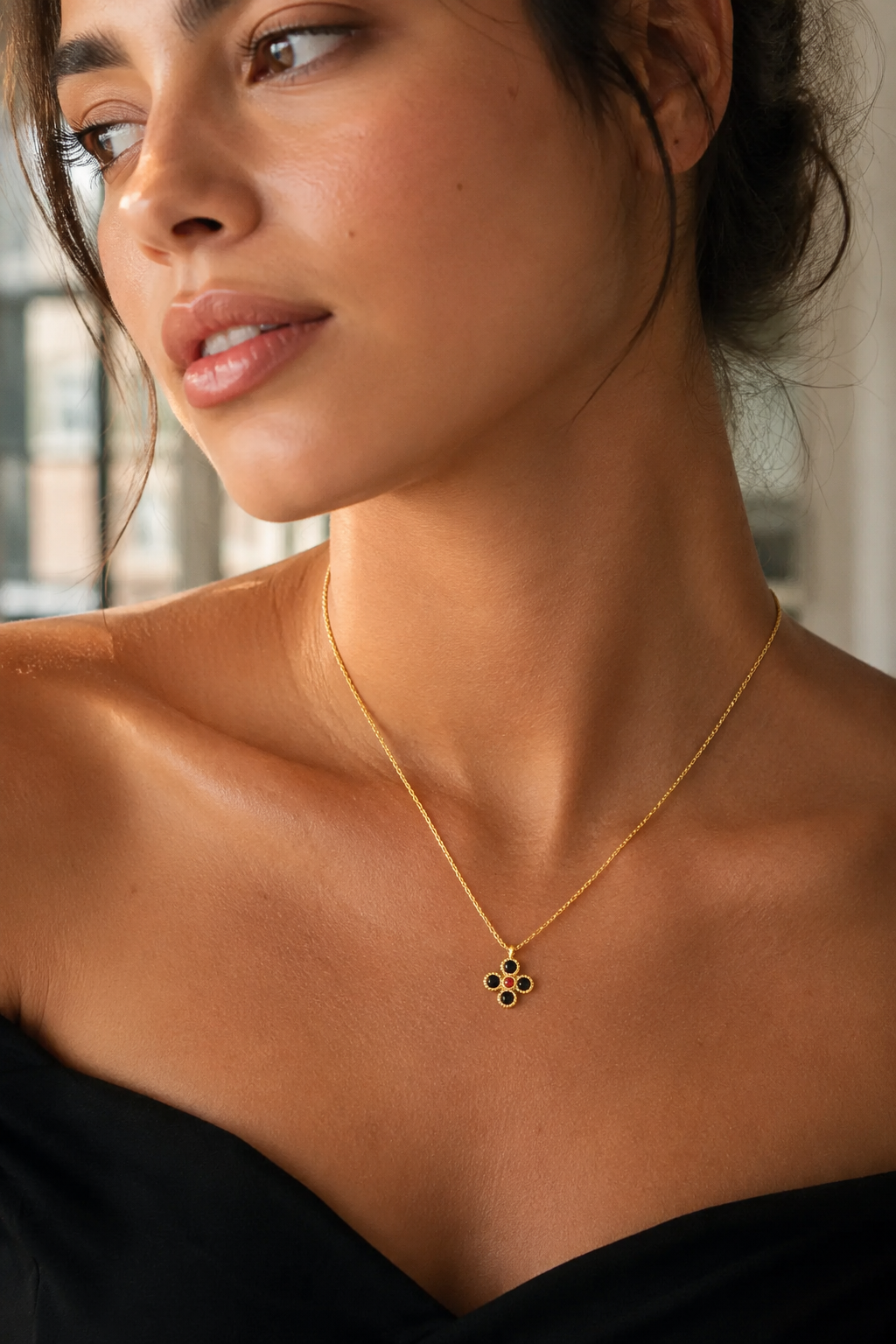 Lucky Charm Pendant  Gold
