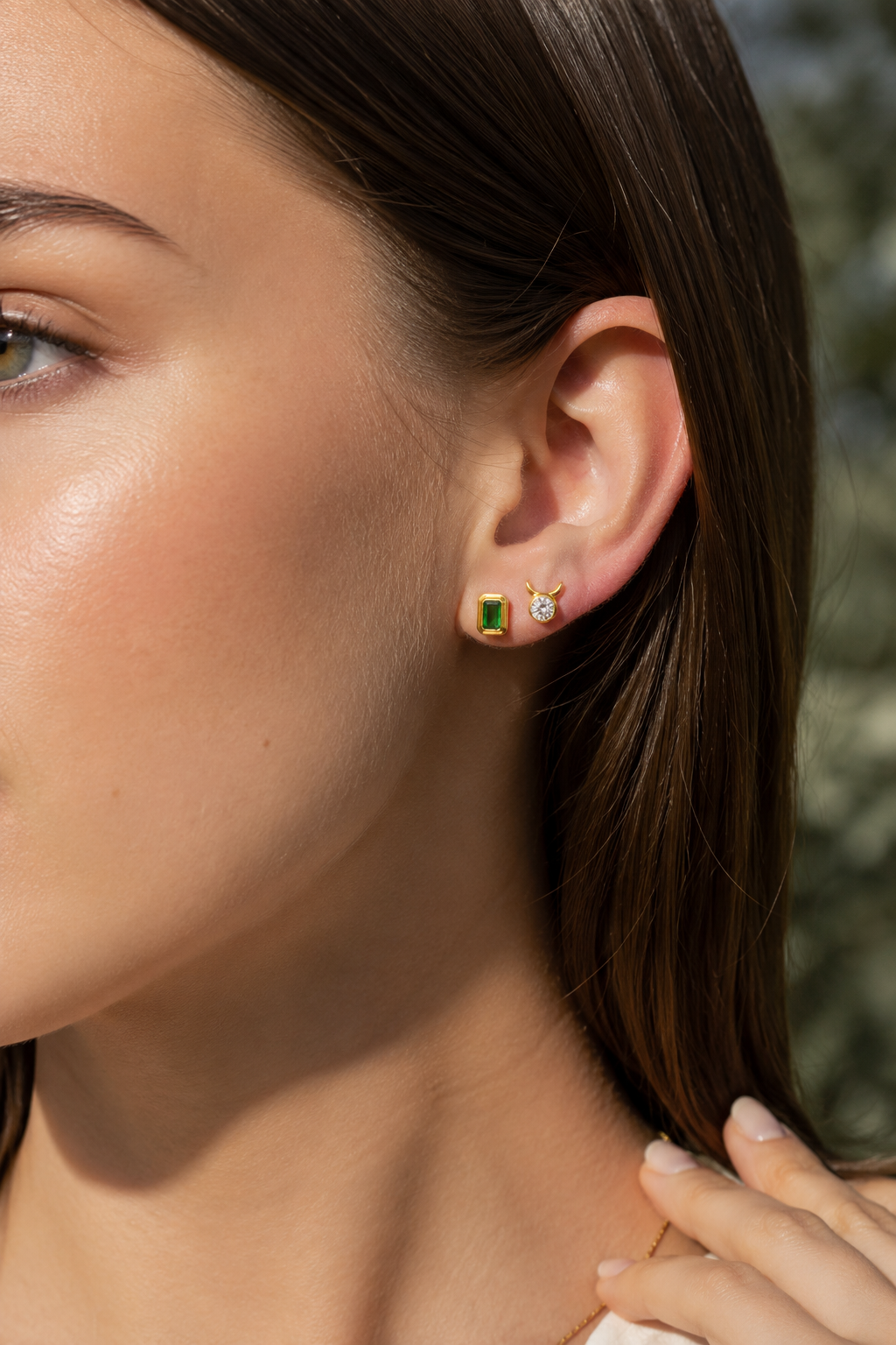Taurus Studs Gold