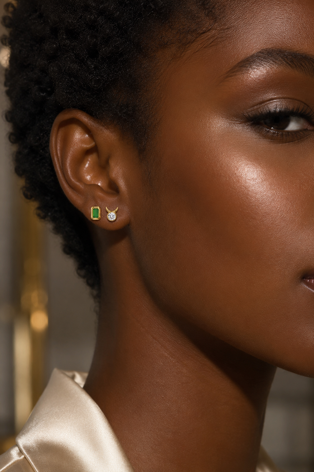 Taurus Studs Gold