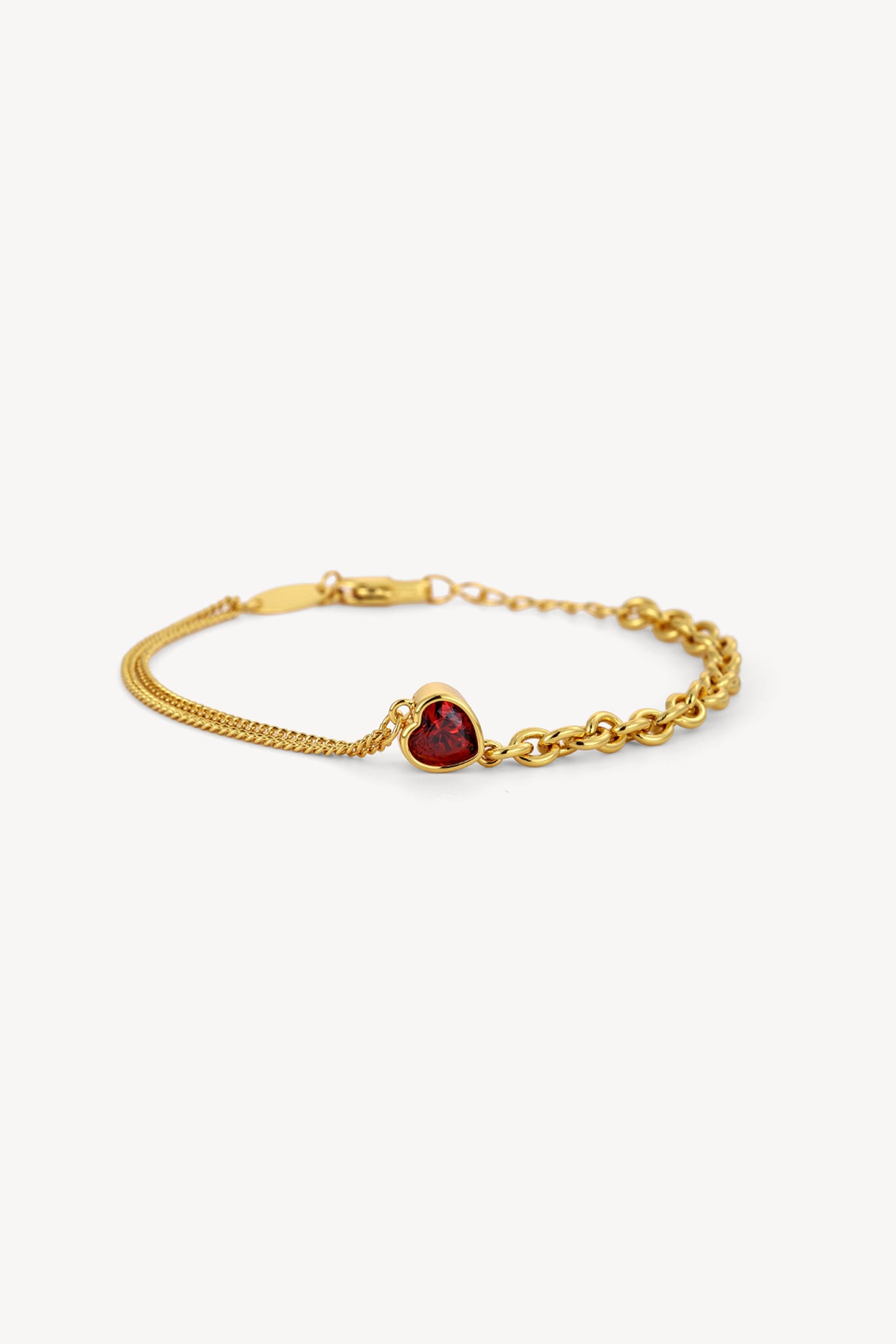 Heartline Bracelet Gold