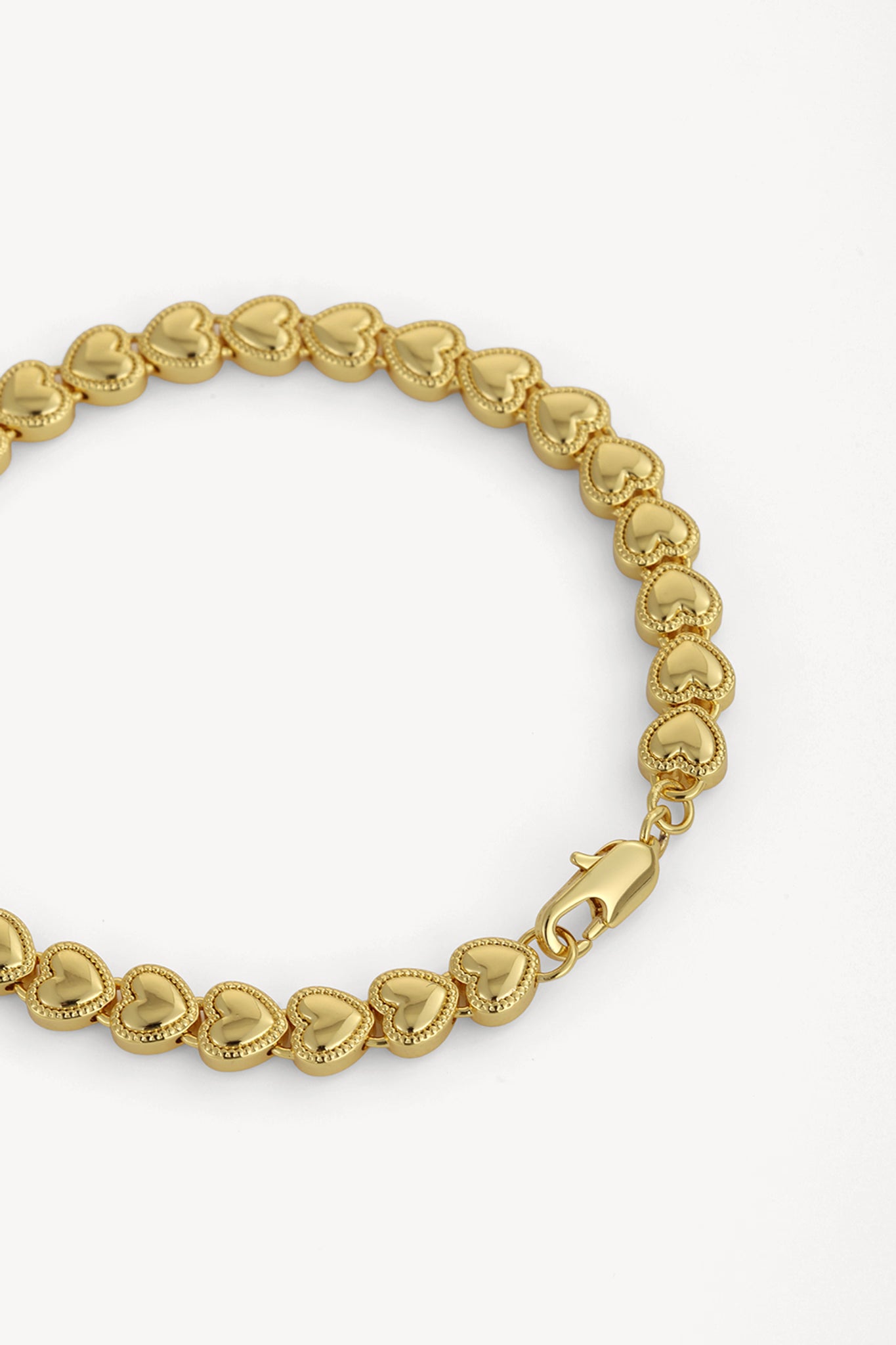 Heartbeat Bracelet Gold