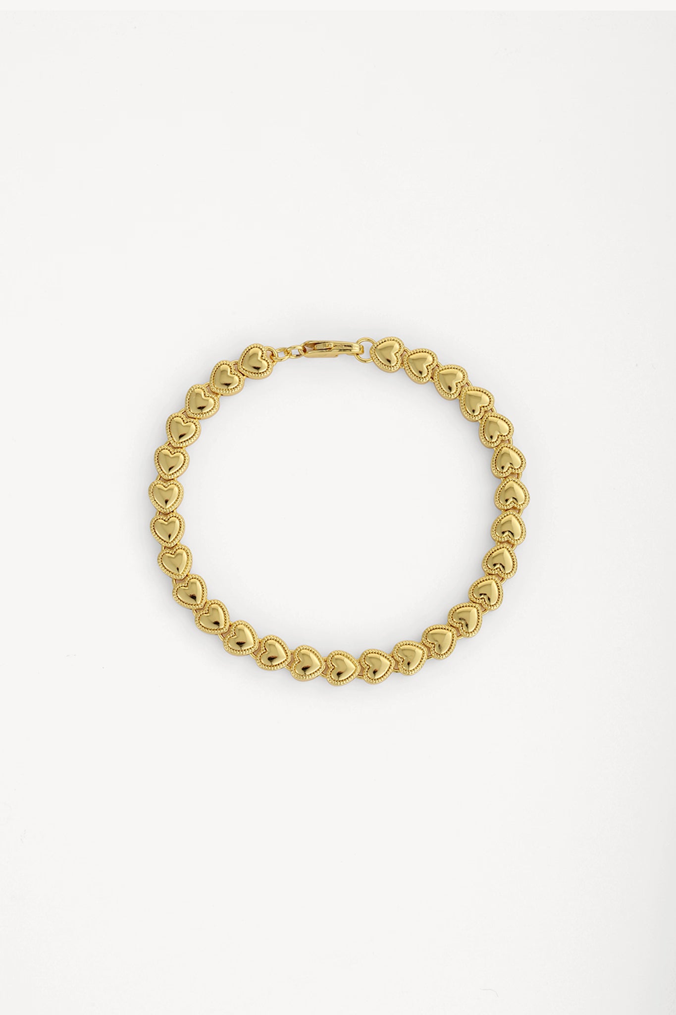 Heartbeat Bracelet Gold