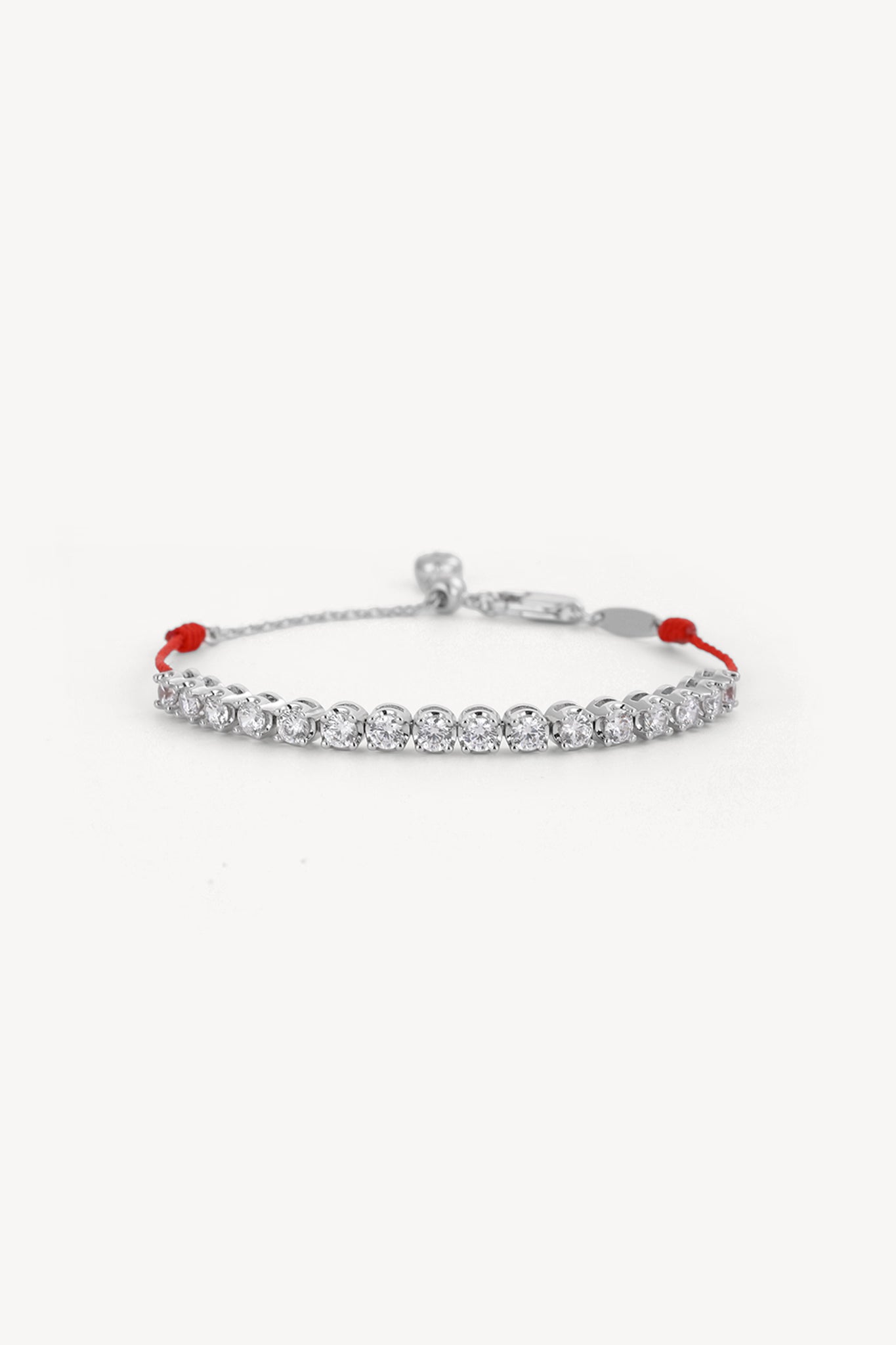 Crimson Spark Cord Silver