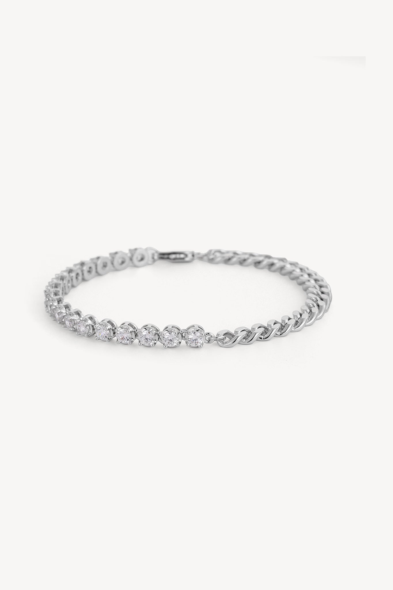 Divide Bracelet Silver