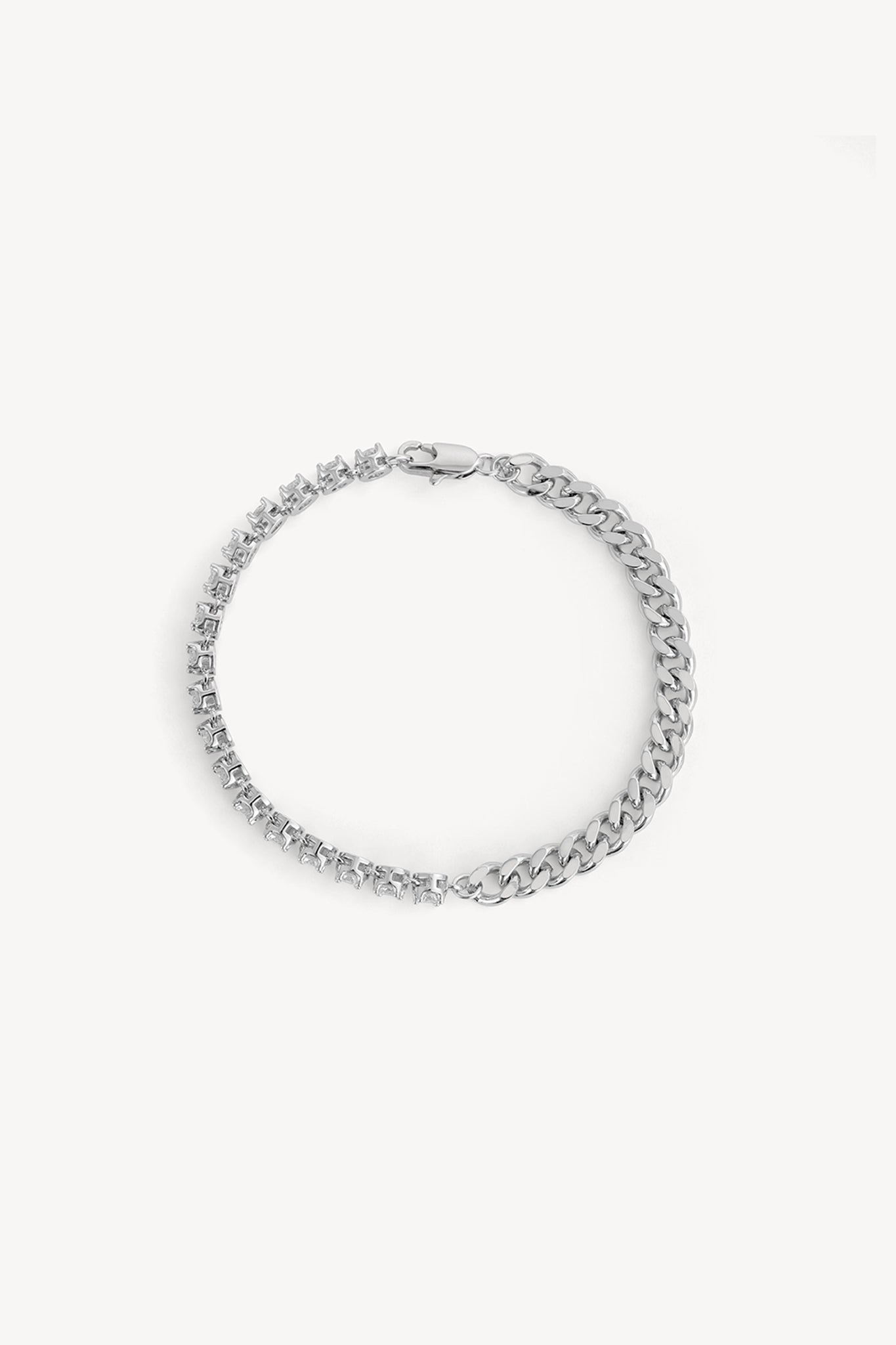 Divide Bracelet Silver