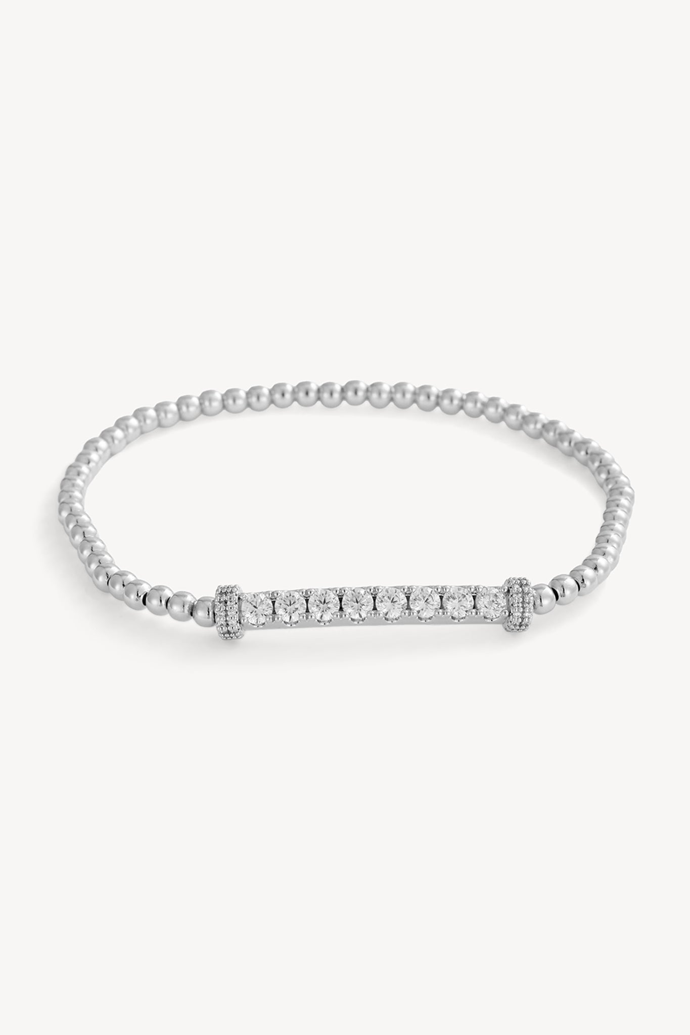 Linear Glow Bracelet Silver
