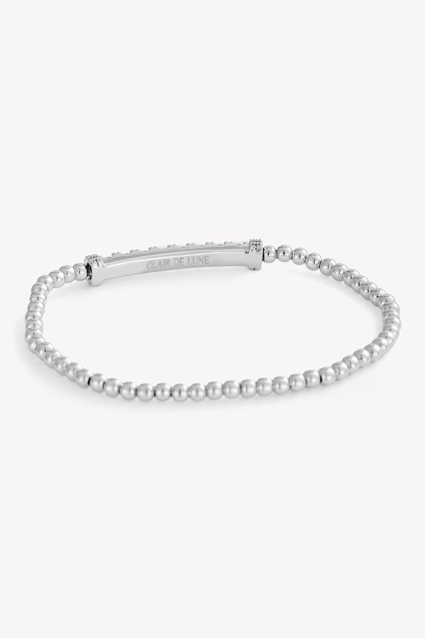 Linear Glow Bracelet Silver