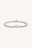Twist Solitaire Bracelet Silver