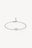 Solitaire Chain Bracelet Silver
