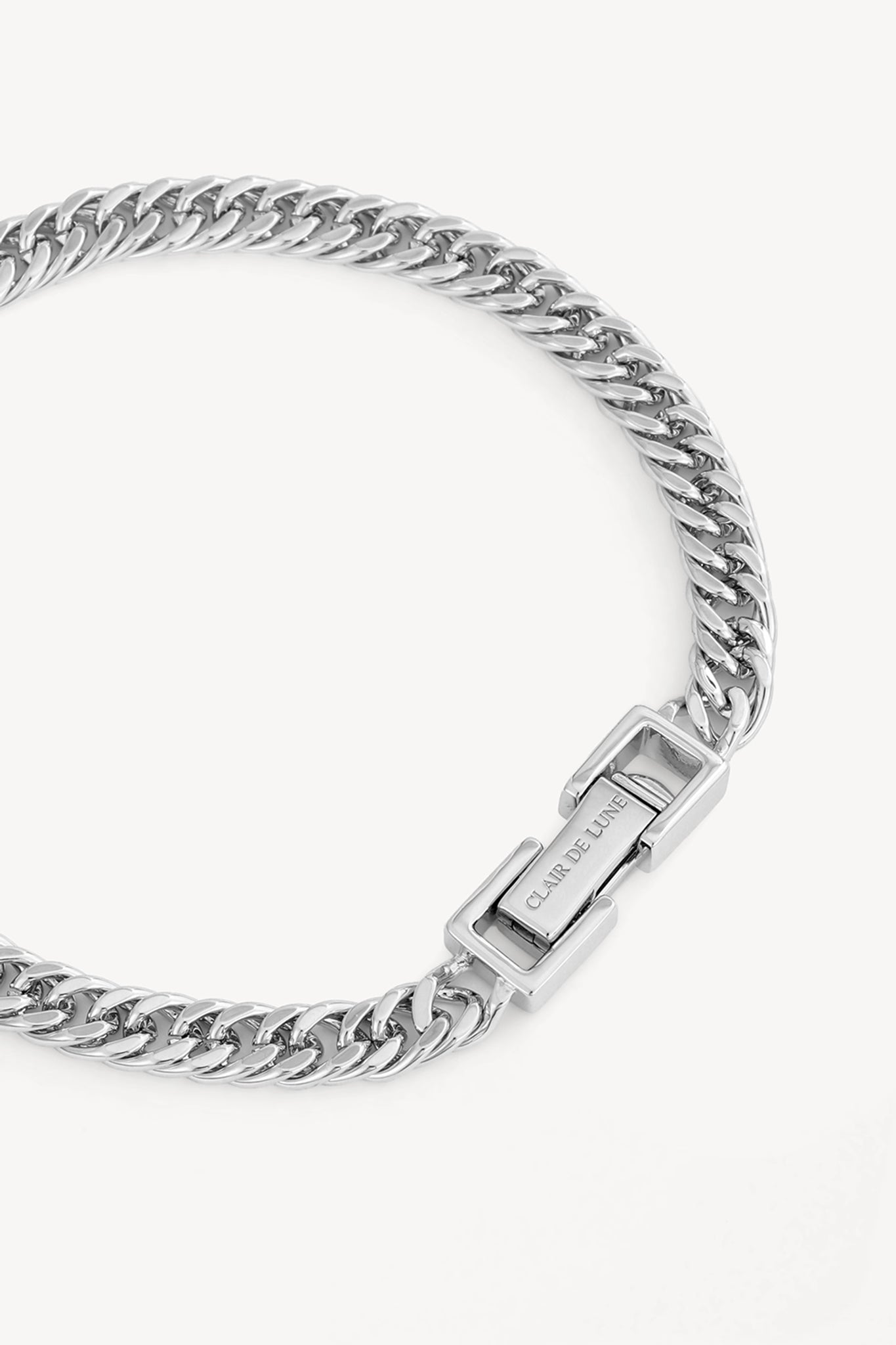 Curb Bracelet Silver