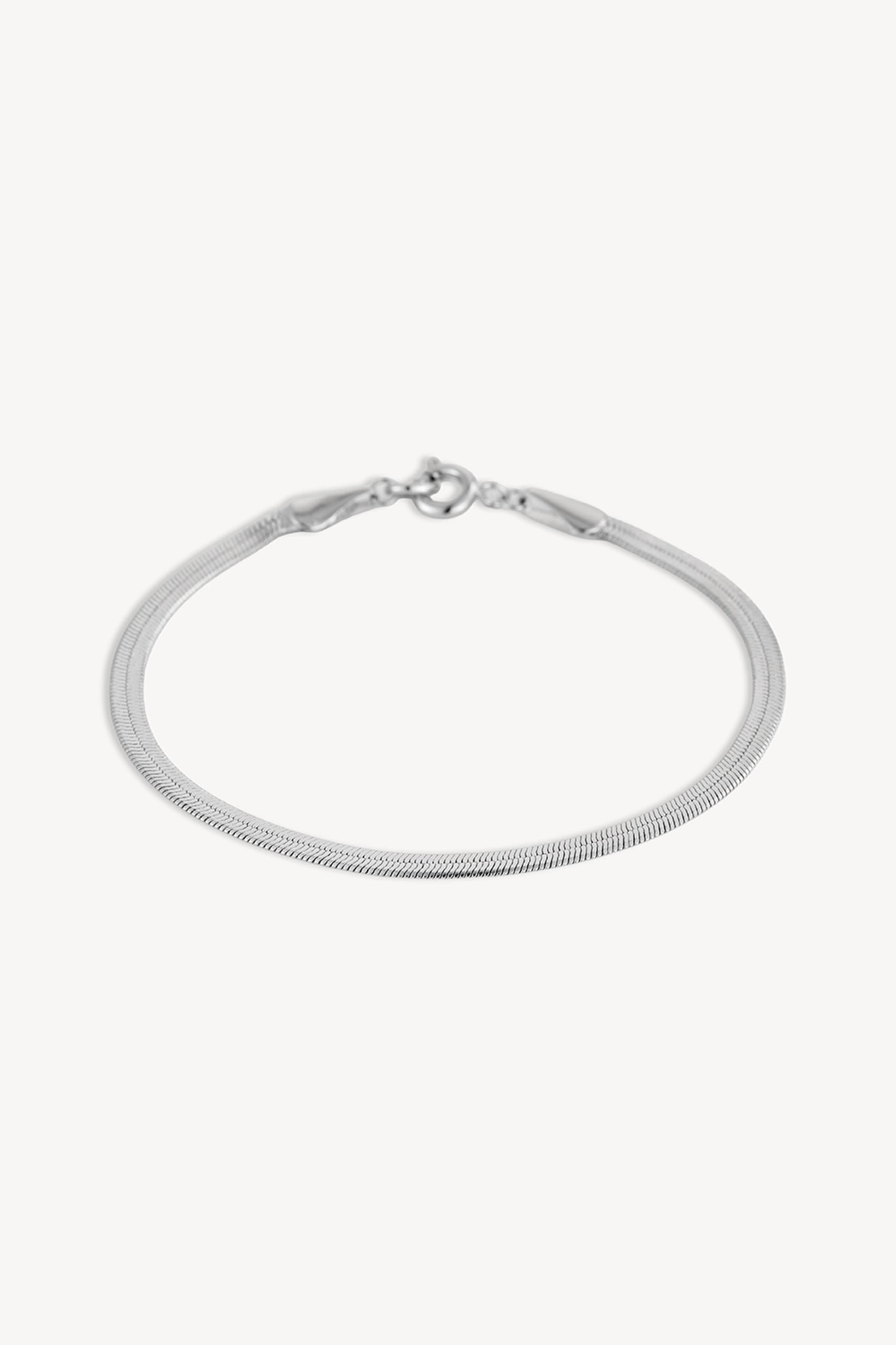 Herringbone Bracelet Silver