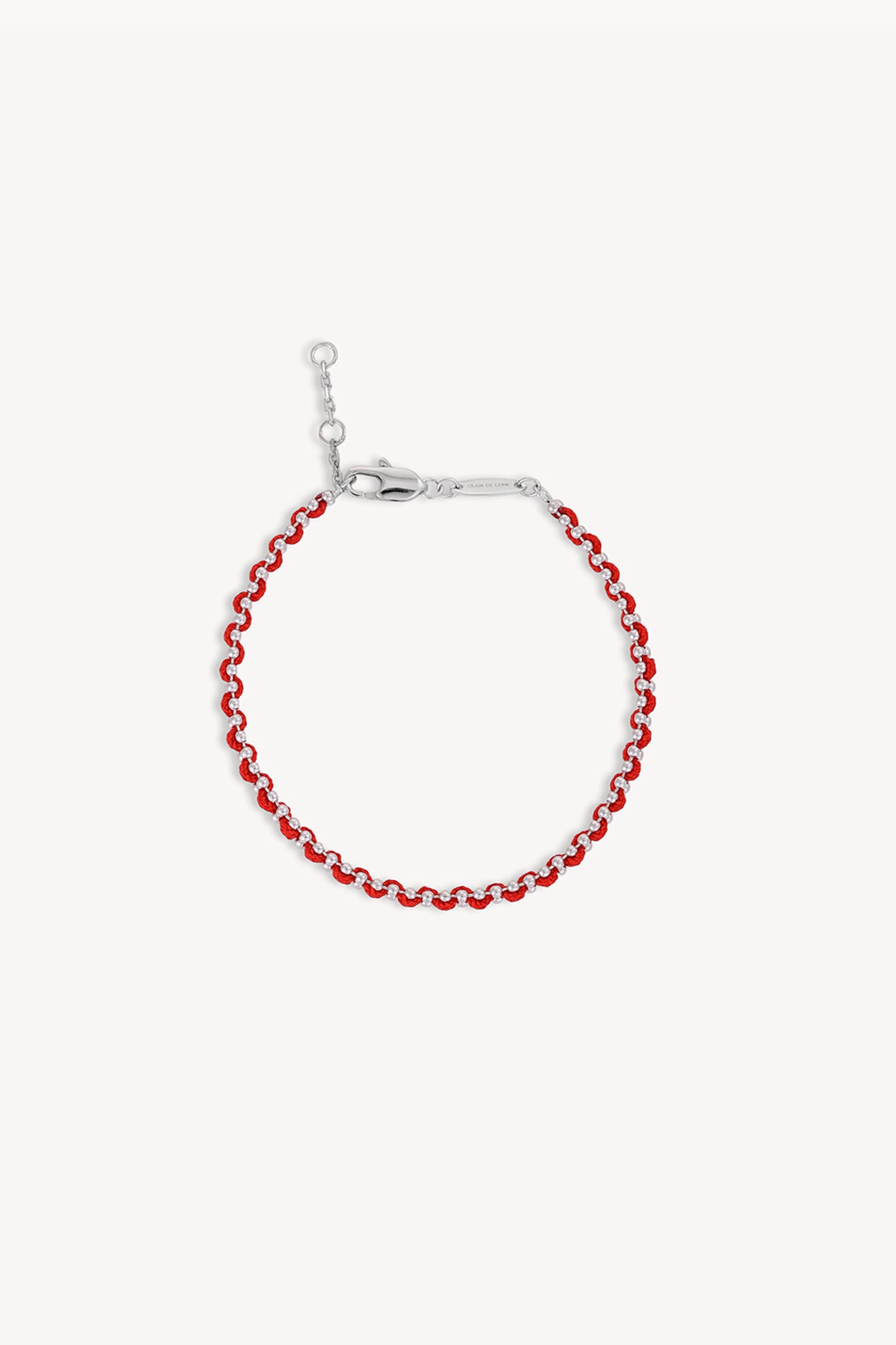 Thread Bracelet Silver