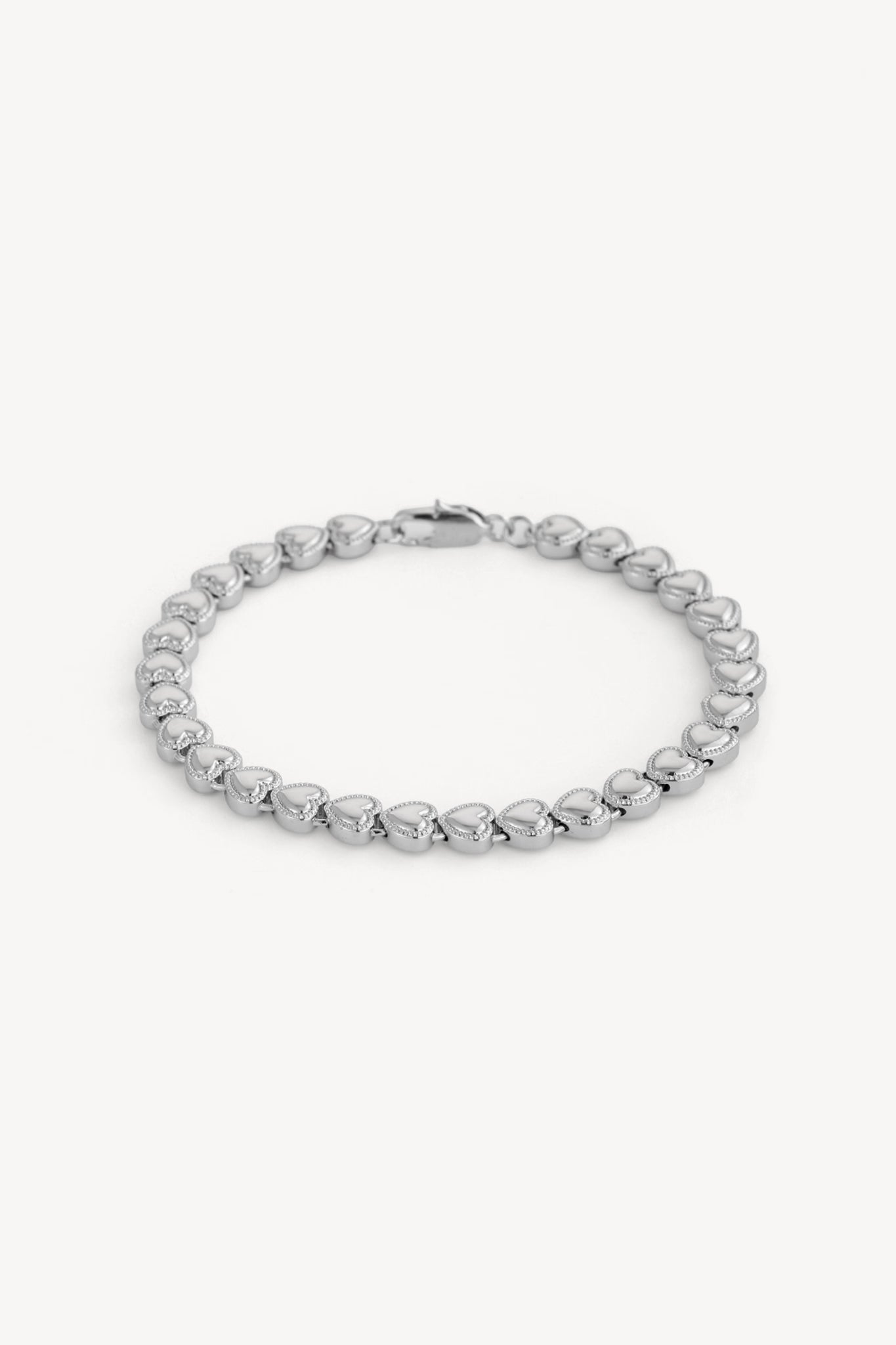 Heartbeat Bracelet Silver