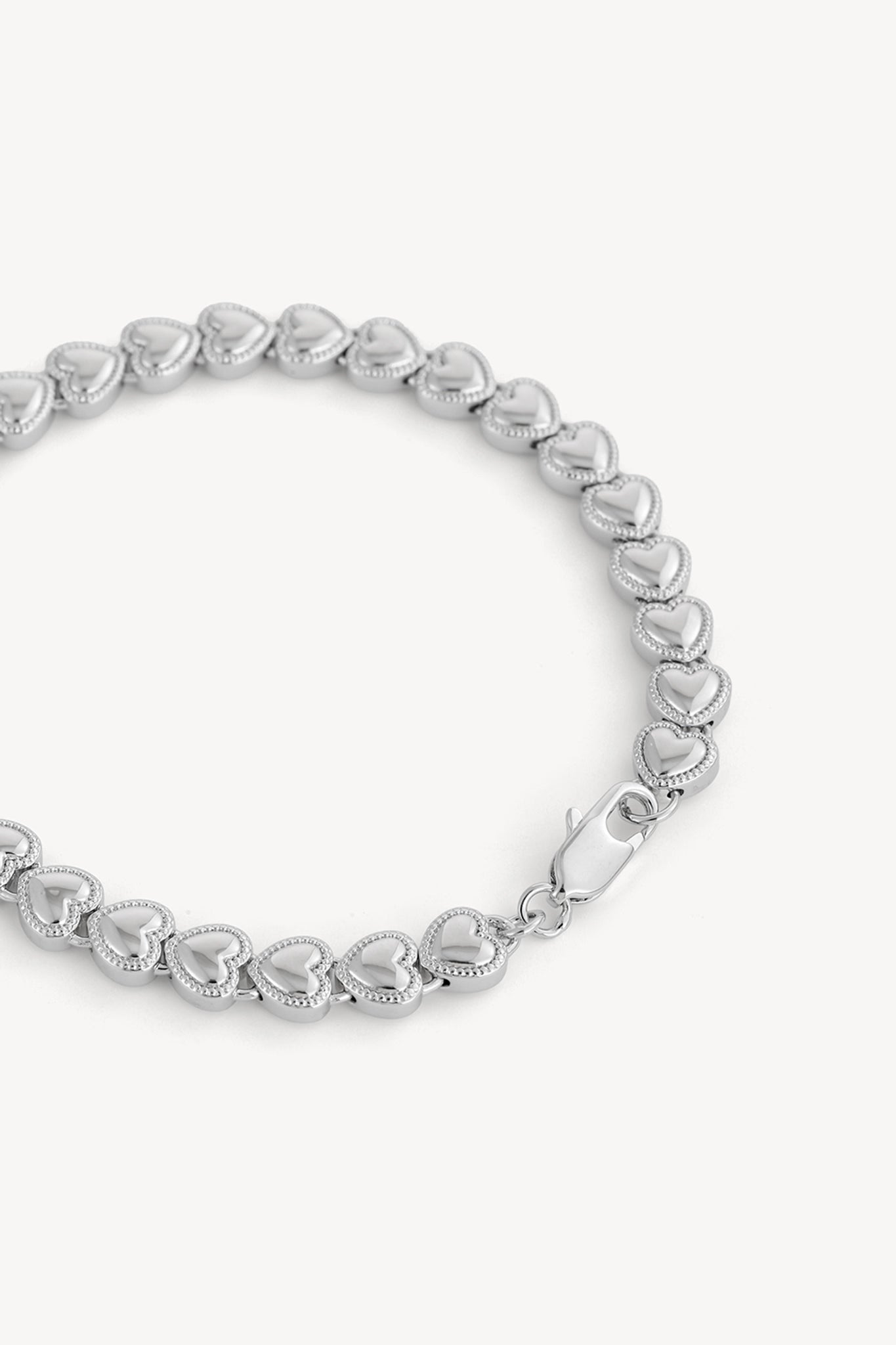 Heartbeat Bracelet Silver