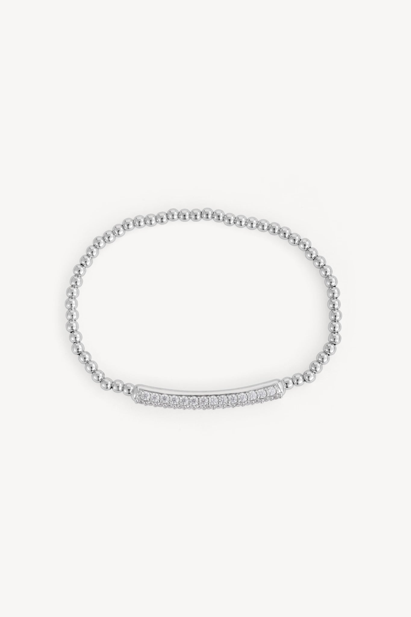 Lume Bar Bracelet Silver