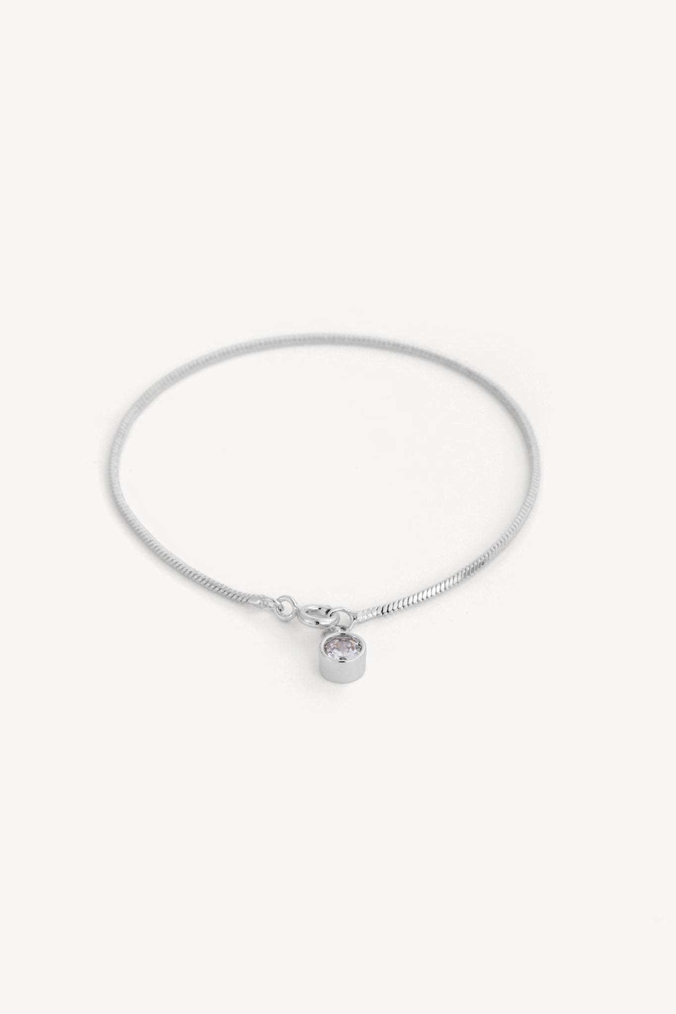 Droplet Glow Bracelet Silver