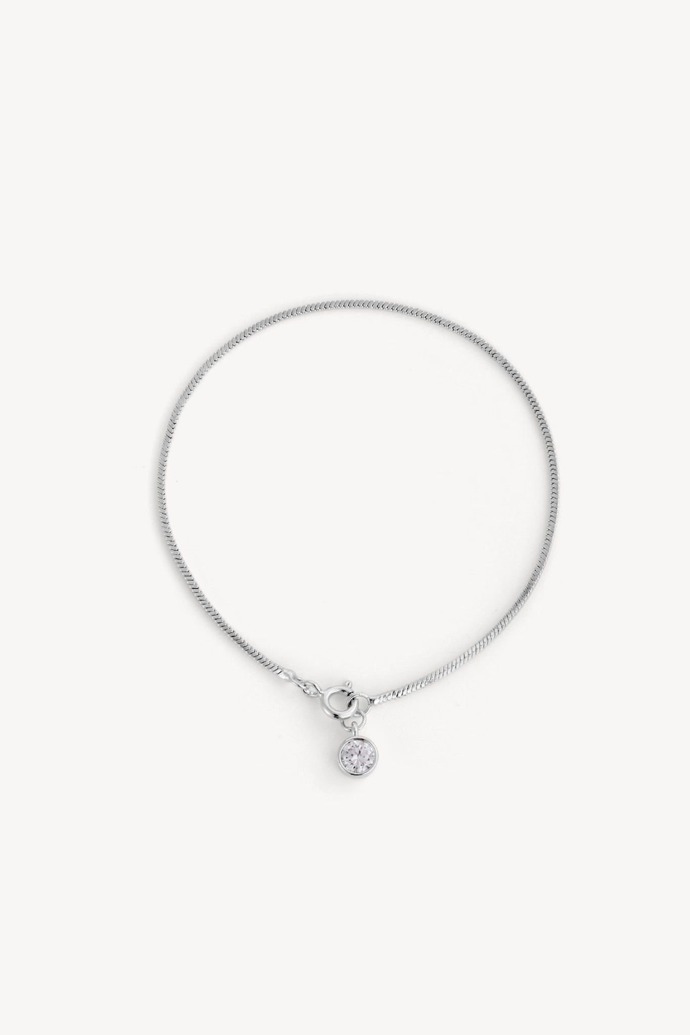 Droplet Glow Bracelet Silver
