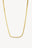 Bow Snake Chain Gold