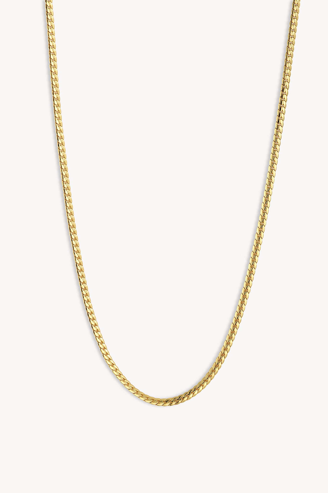 Braided Flat Chain Gold