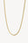 Braided Flat Chain Gold