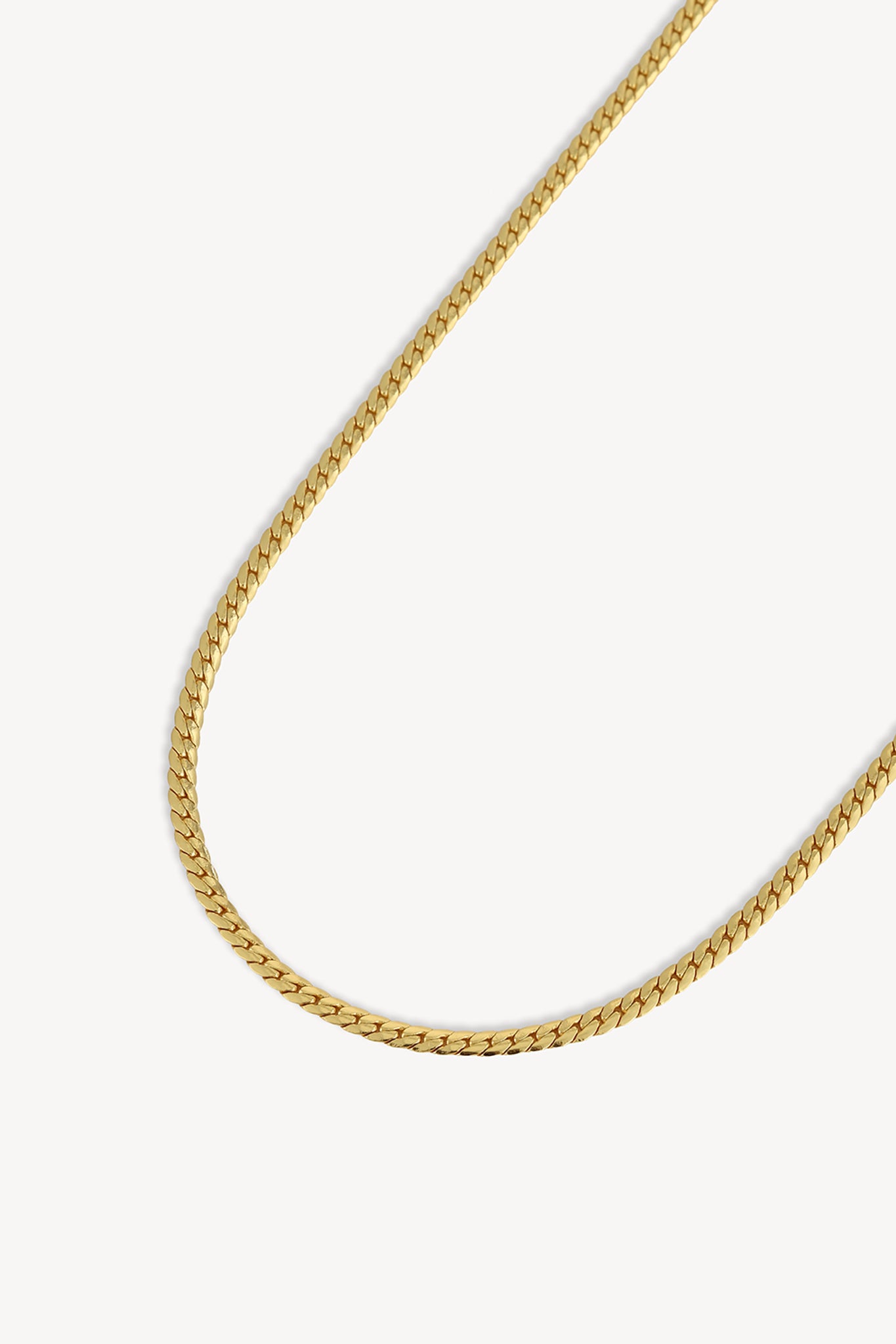 Braided Flat Chain Gold