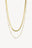 Snake & Bead Duo Gold