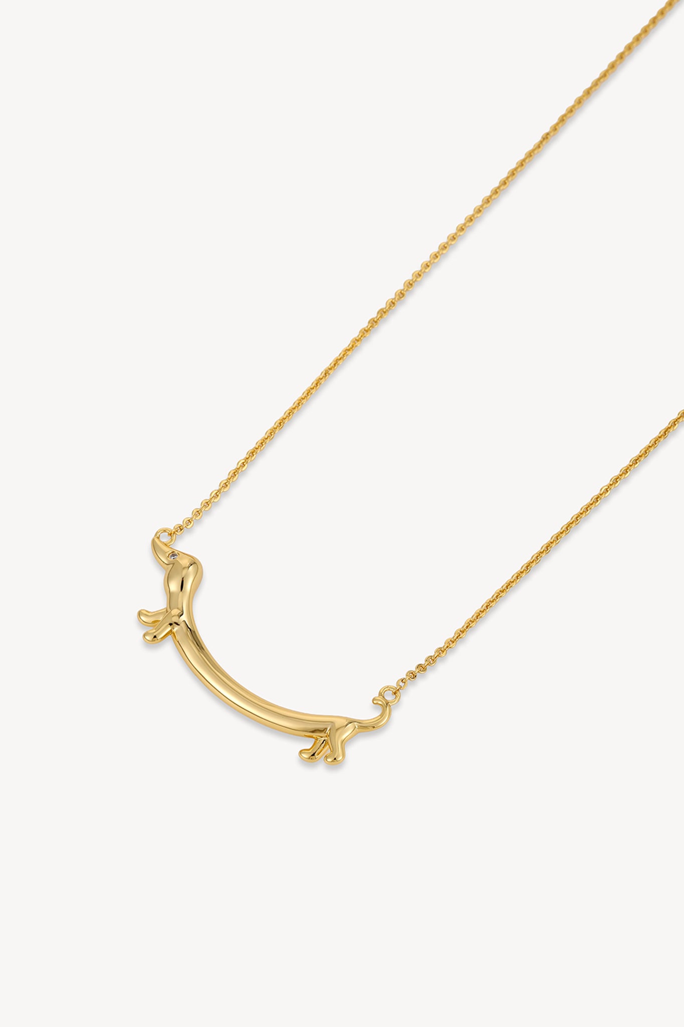 Companion Bar Necklace Gold