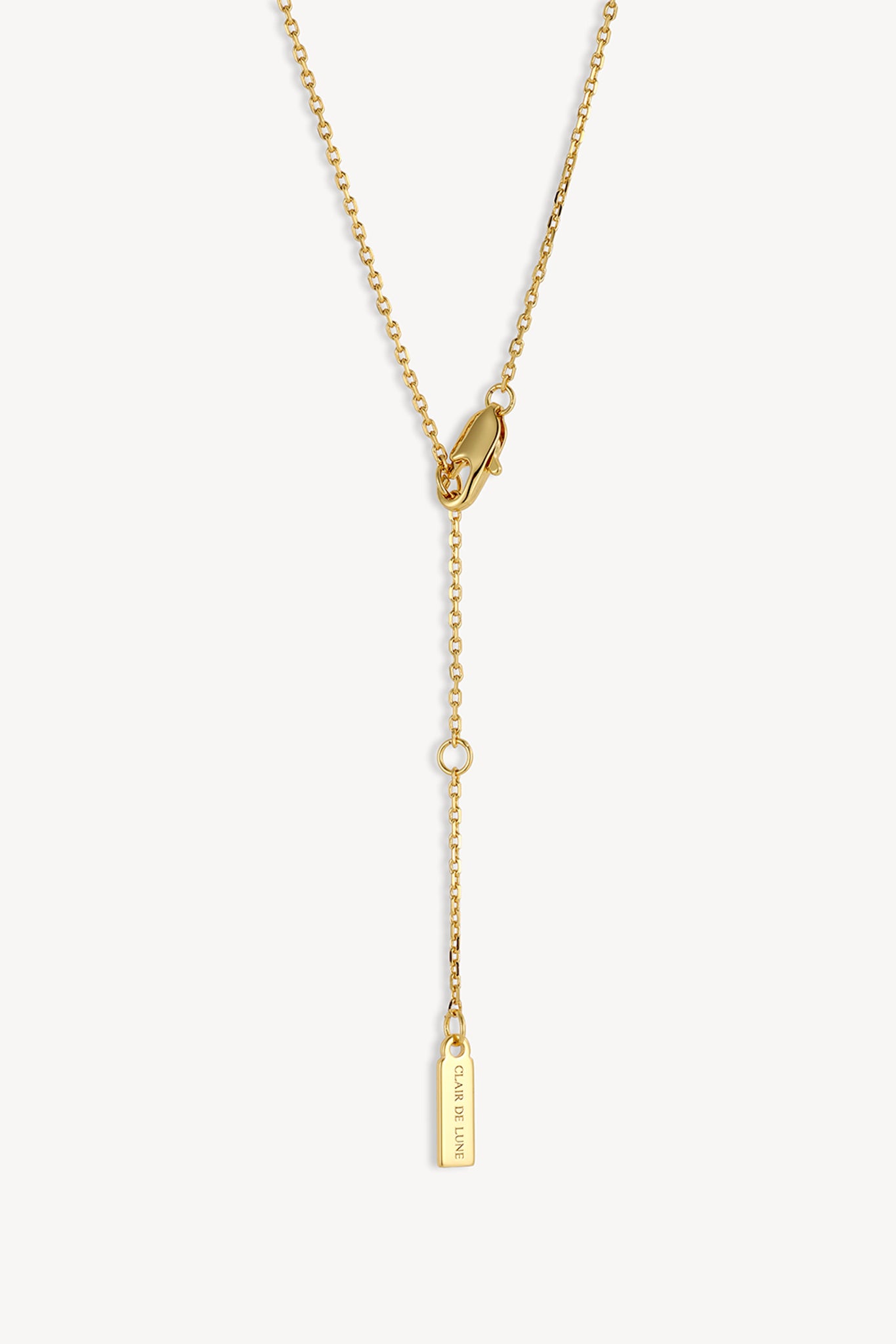 Open Hearts Necklace Gold