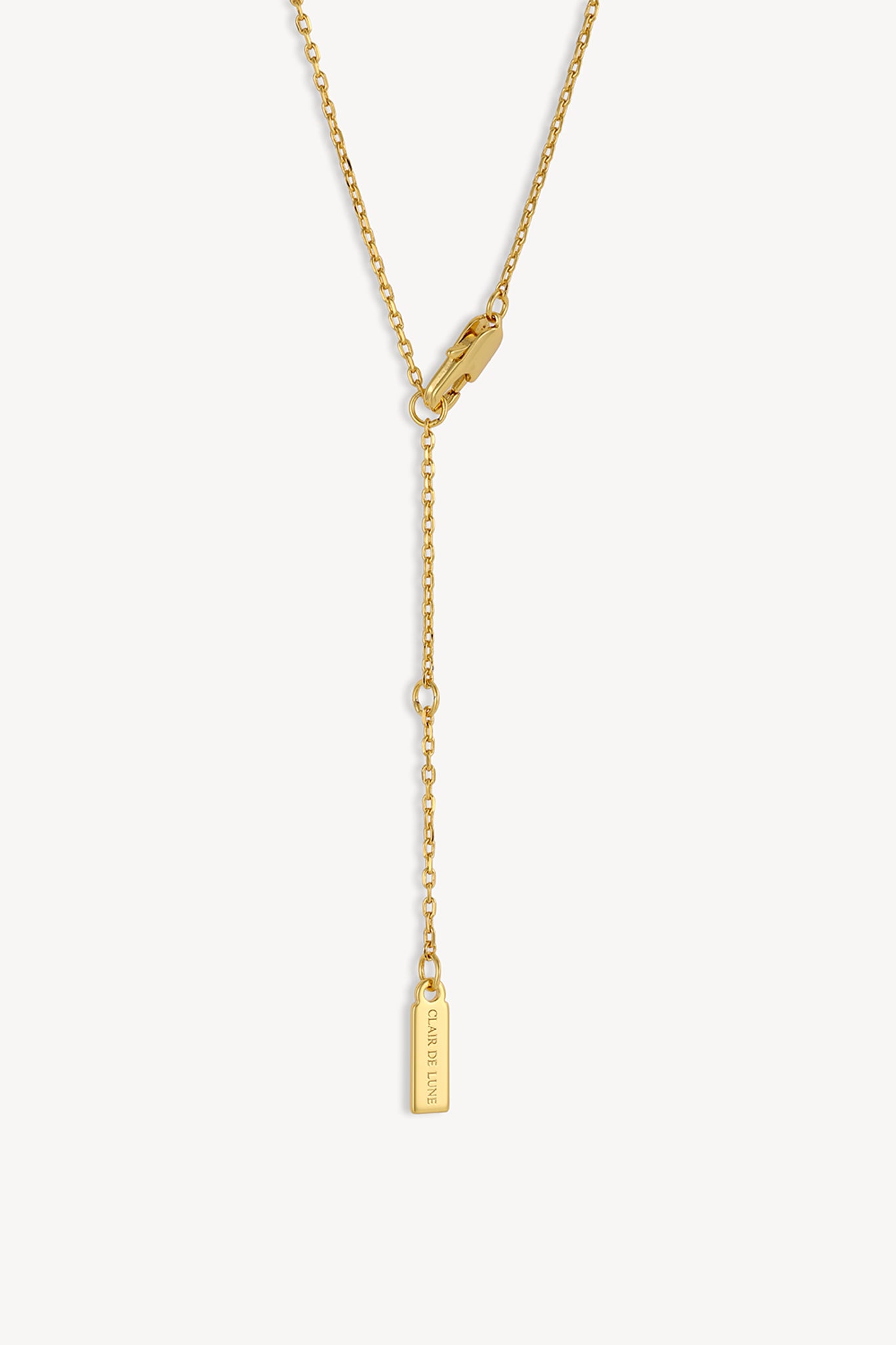 Heart Charm Necklace Gold