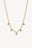 Aura CZ Necklace Gold