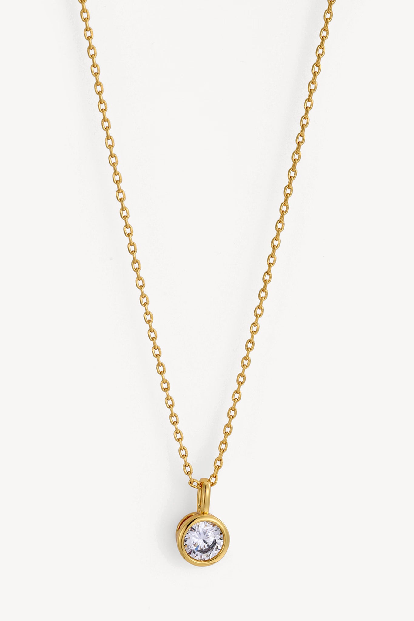 Dot Necklace Gold