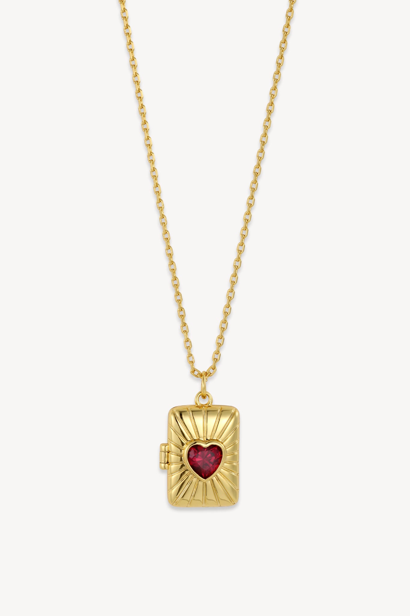 Love Letter Locket Gold
