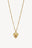 Verve Heart Necklace Gold