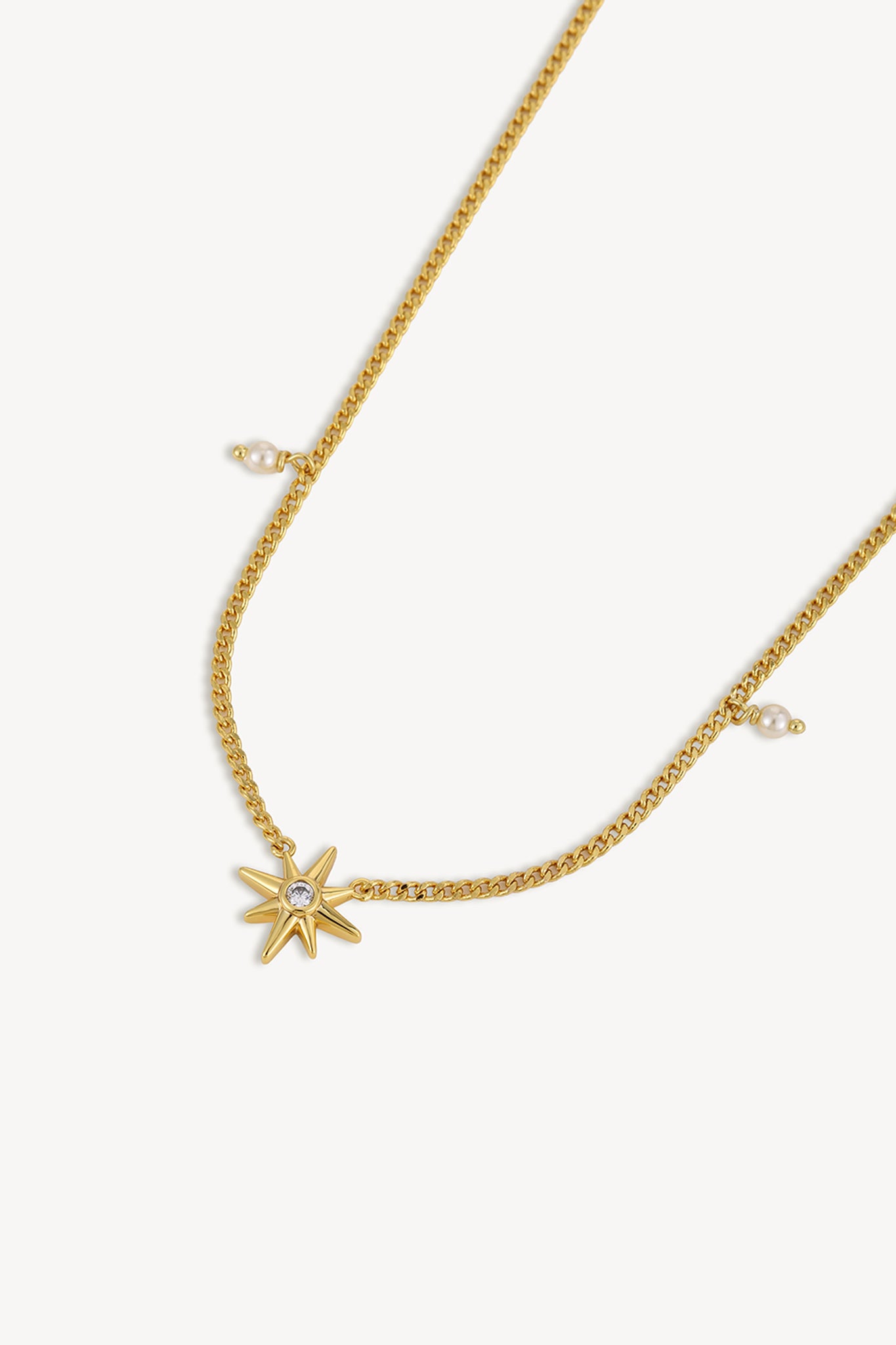 Starlet Necklace Gold