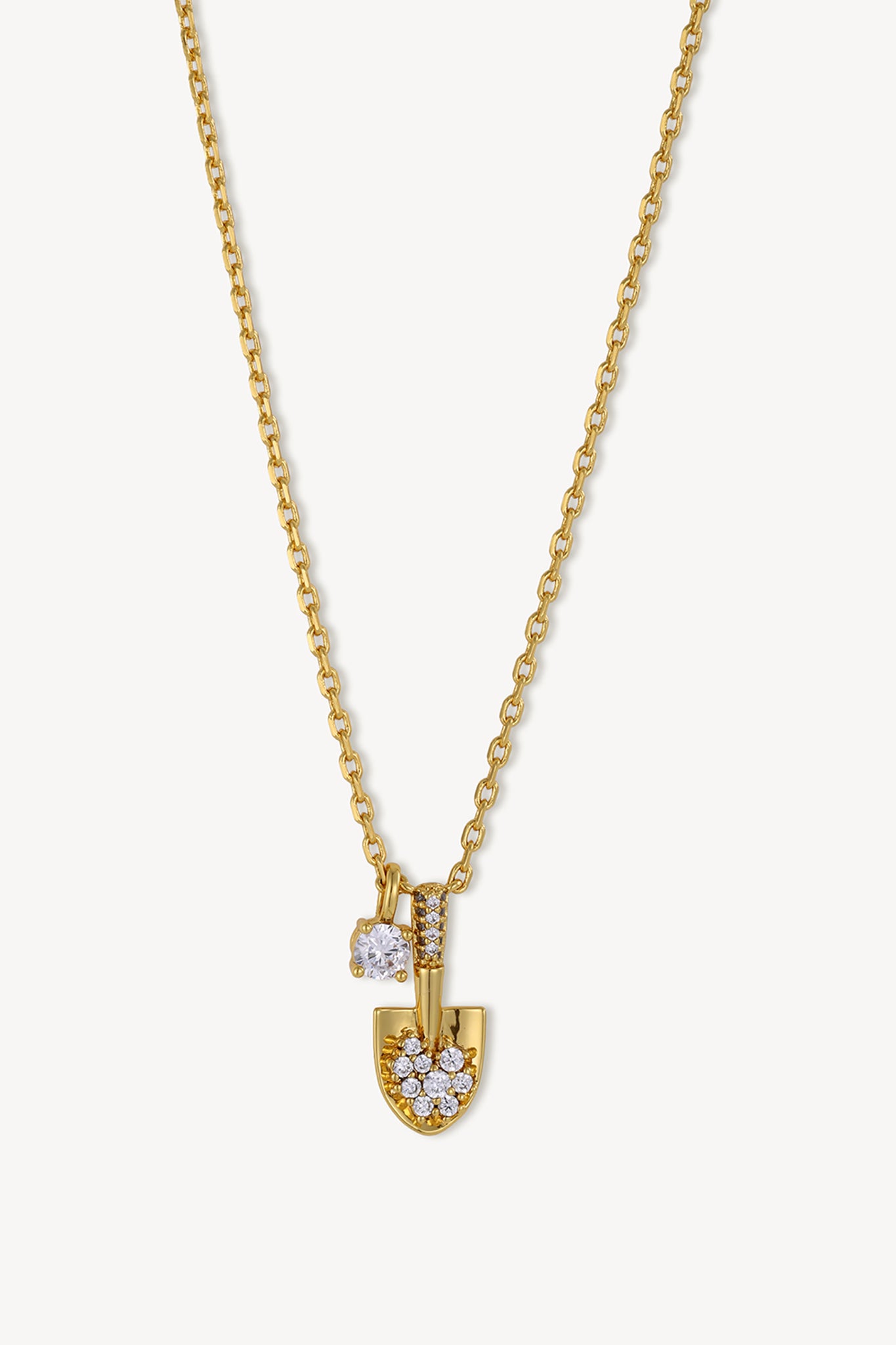 Treasure Dig Necklace Gold