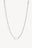 Clip Chain Necklace Silver