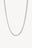 Braided Flat Chain Silver