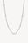 Heart Station Chain Silver