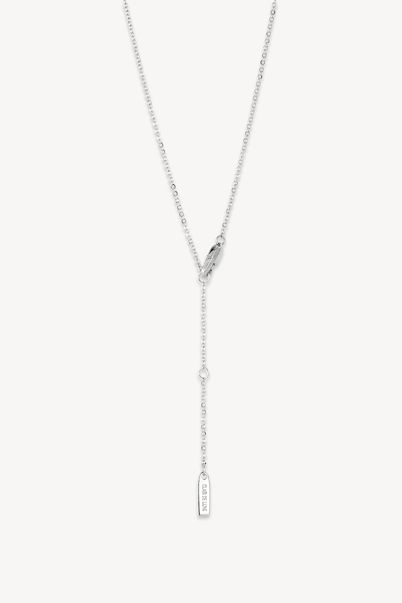 Companion Bar Necklace Silver