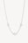 Open Hearts Necklace Silver