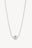 Sphere Bead Necklace Silver