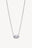 Lumi Eye Necklace Silver