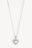 Shell Heart Pendant Silver